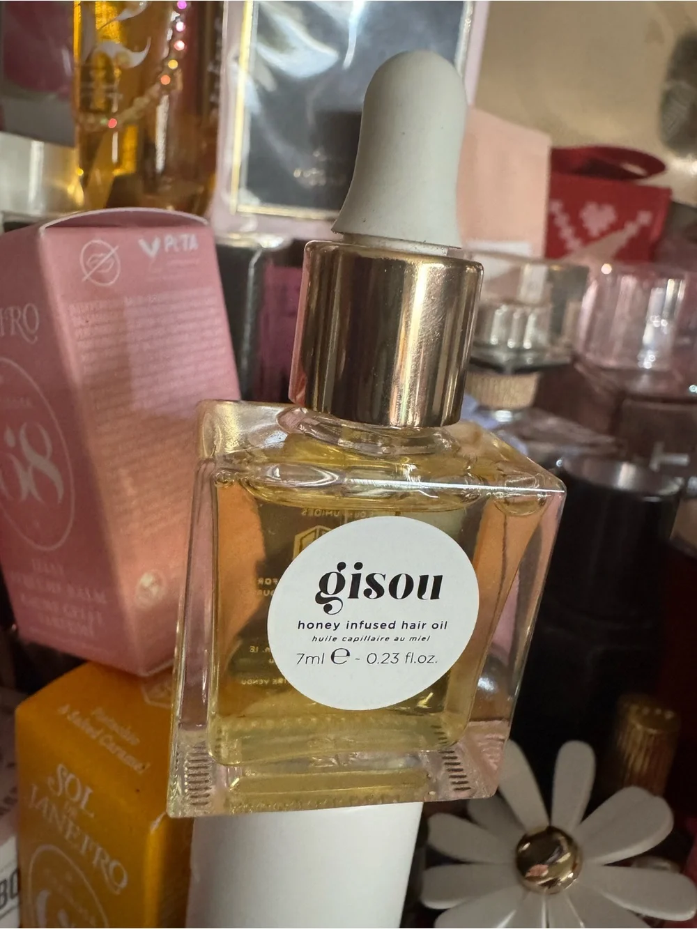 Honey Infused Hair Oil — Gisou 7ml